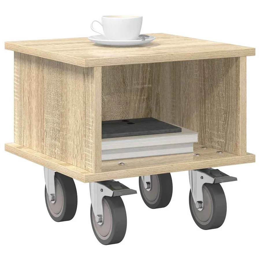 Meuble TV Chêne Sonoma 37 x 35 x 35 cm Bois d'ingénierie - 3