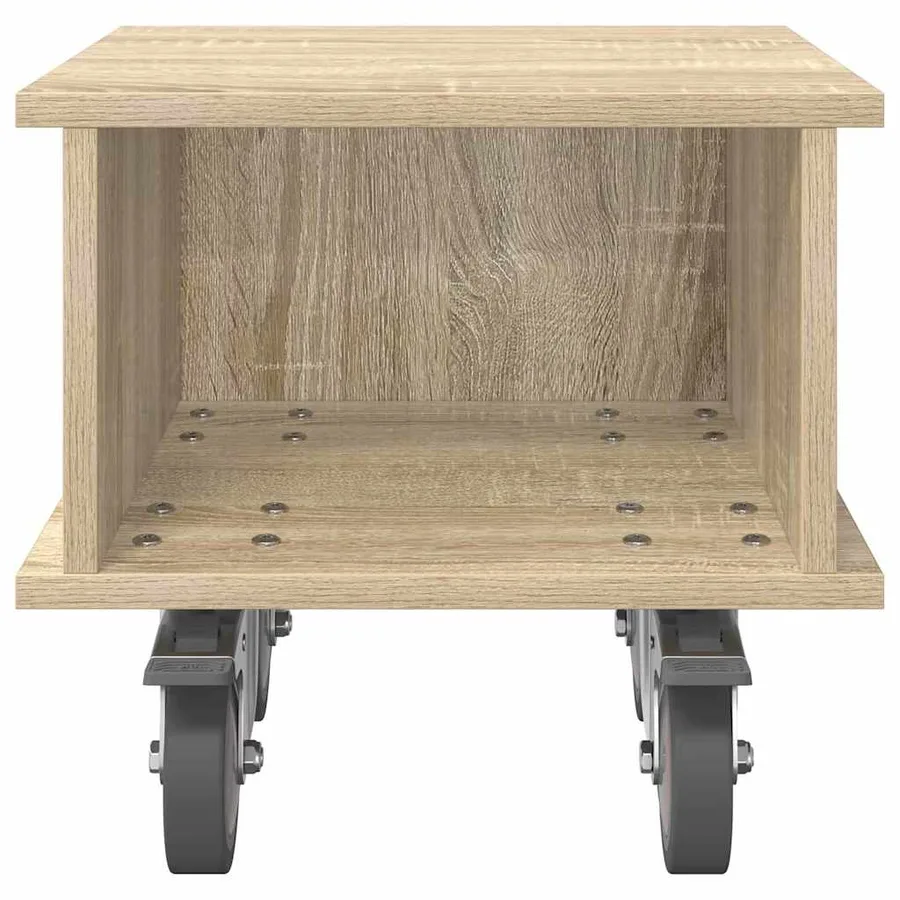 Meuble TV Chêne Sonoma 37 x 35 x 35 cm Bois d'ingénierie - 5