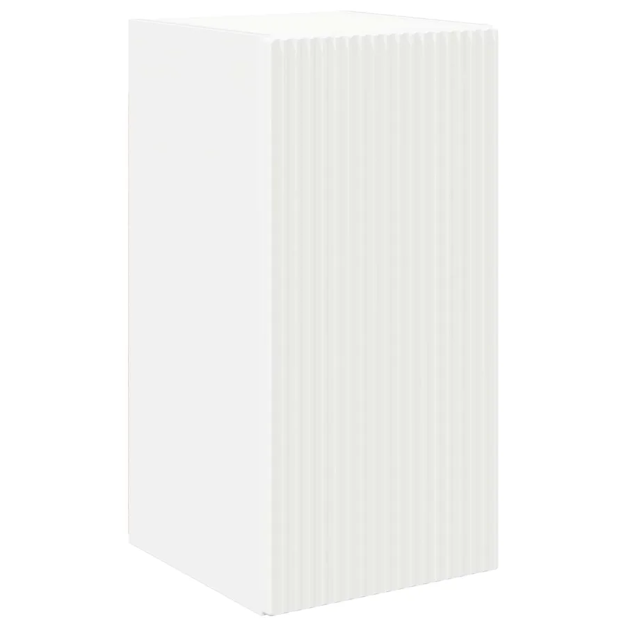 Ensemble meuble TV Montage mural 6 pcs Blanc Bois d'ingénierie - 6