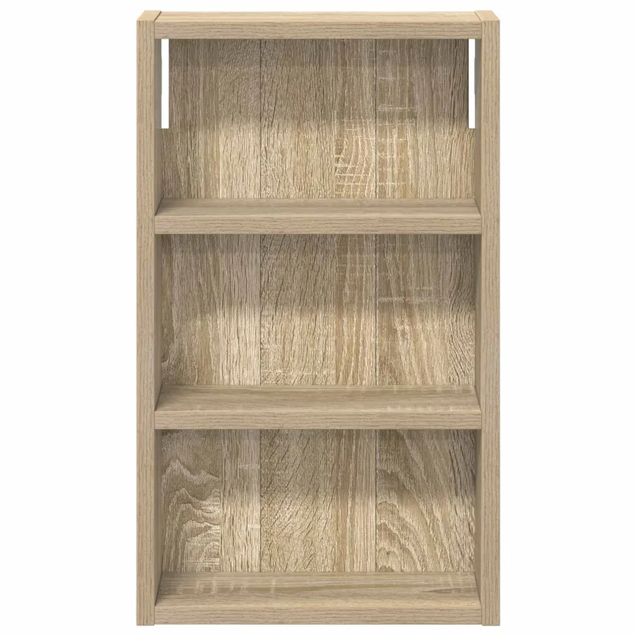 Armoire murale de salle de bain Chêne Sonoma 30 x 10 x 50 cm - 6