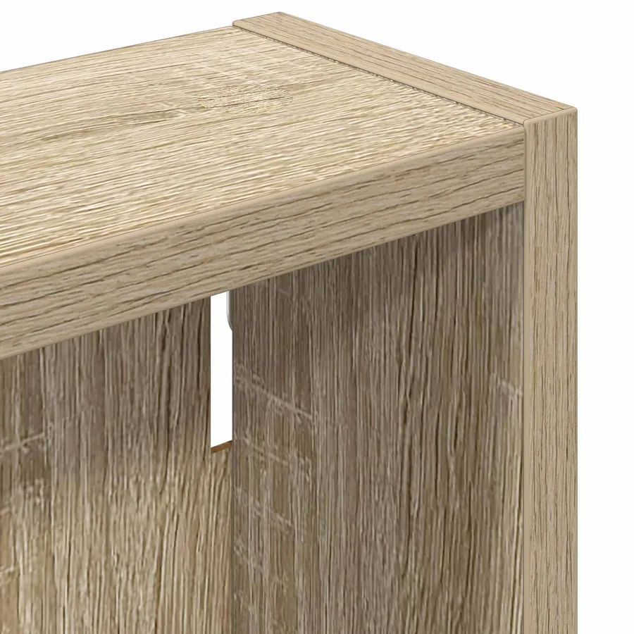 Armoire murale de salle de bain Chêne Sonoma 30 x 10 x 50 cm - 9