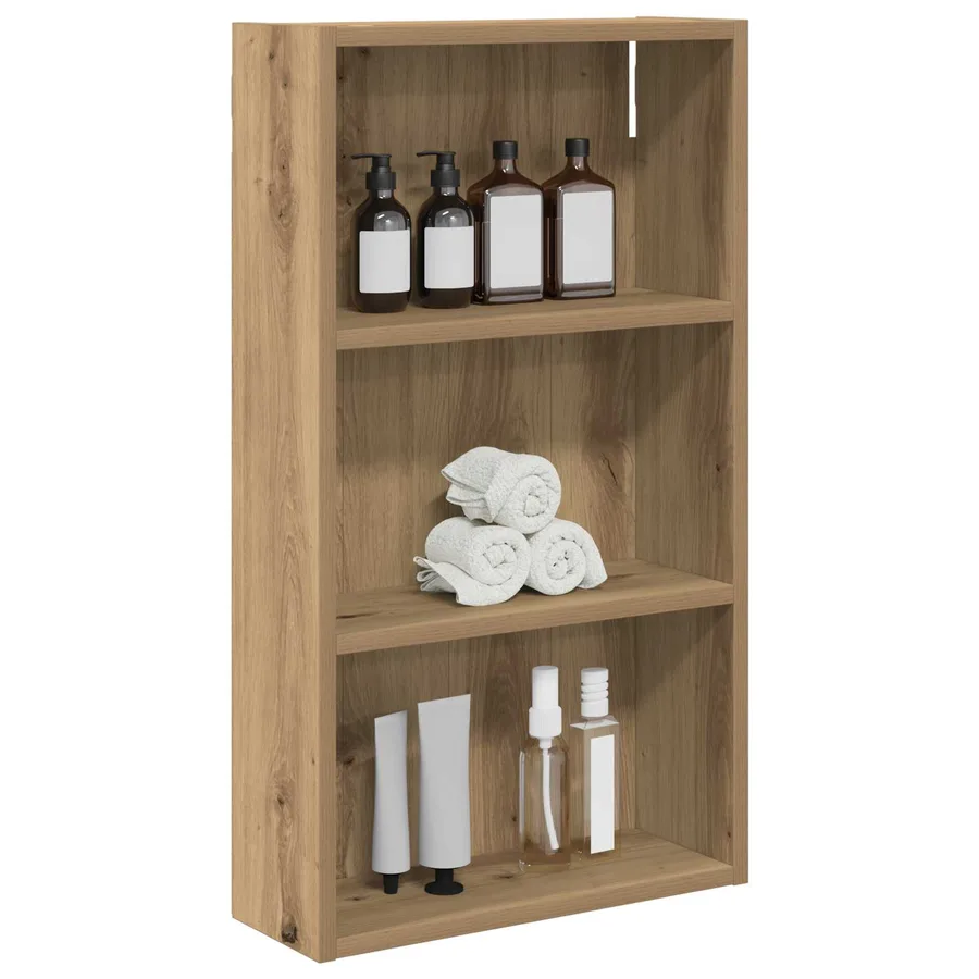 Armoire murale de salle de bain Chêne artisan 40 x 14 x 70 cm - 3