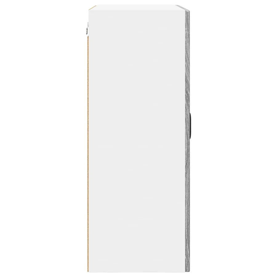 Cabinet en verre mural PORTO Gris Sonoma 60 x 31 x 80 cm - 7