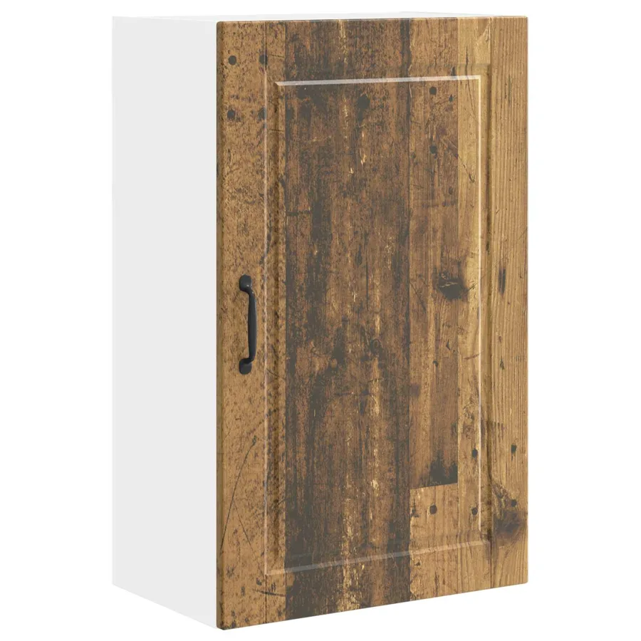 Meuble mural PORTO Bois ancien 50 x 31 x 80 cm - 2