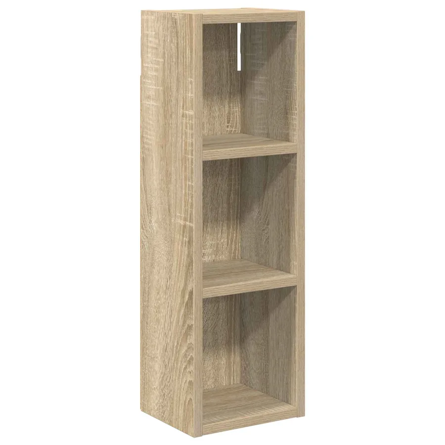 Armoire murale de salle de bain Chêne Sonoma 20 x 16 x 62,5 cm - 2