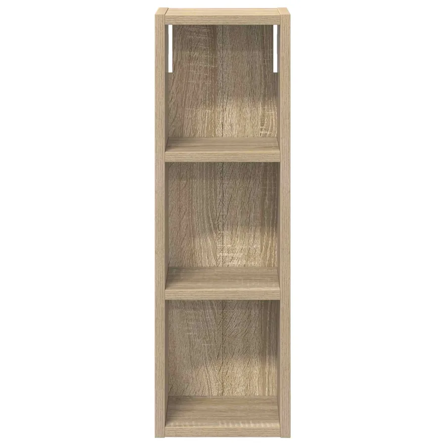 Armoire murale de salle de bain Chêne Sonoma 20 x 16 x 62,5 cm - 6