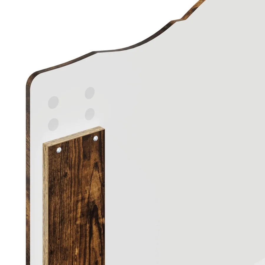 Cadre de lit Chêne fumé 90 x 190 cm Bois d'ingénierie - 11