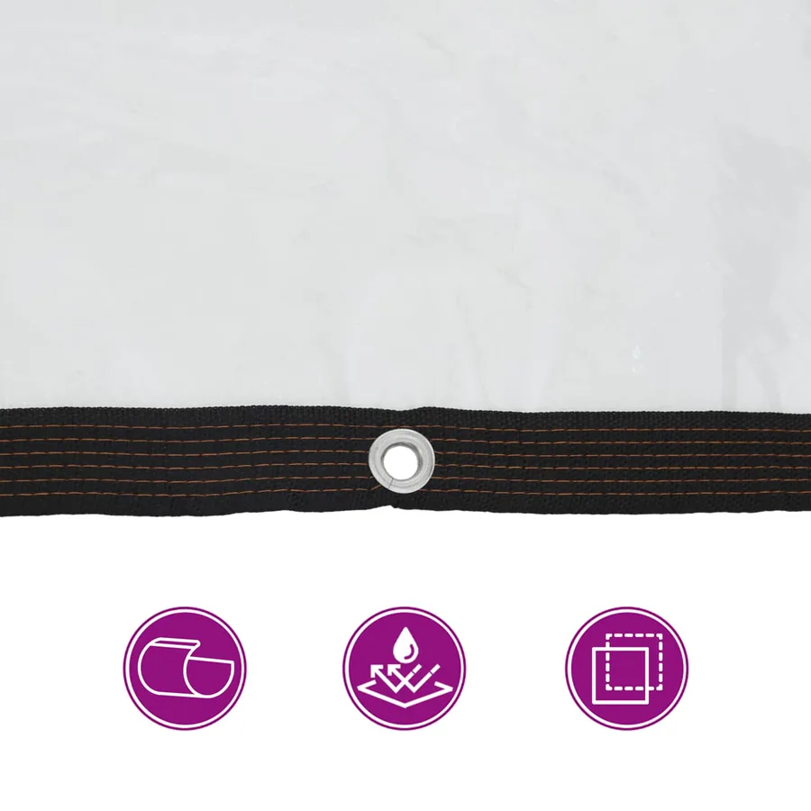 Couverture pour plantes Transparent 3 x 12 m PE - 6
