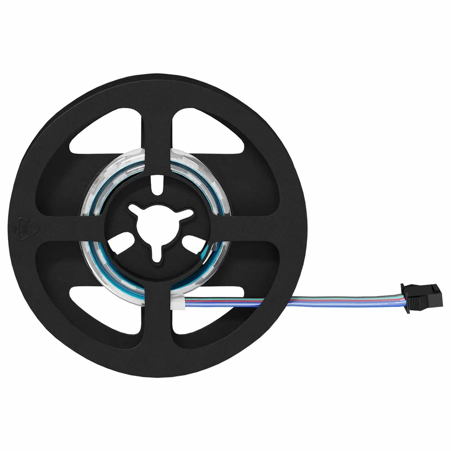Bande LED 2 pcs Noir et Transparent 250 mm Cuivre et plastique - 3