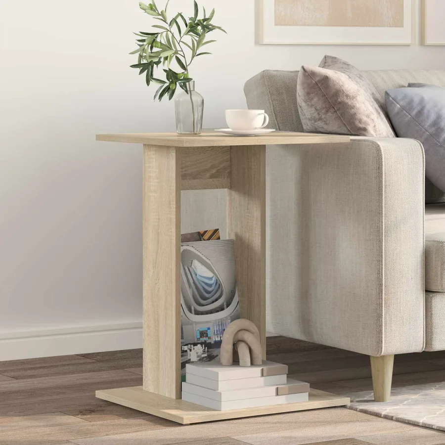 Table d'appoint Chêne Sonoma 45 x 40 x 62,5 cm