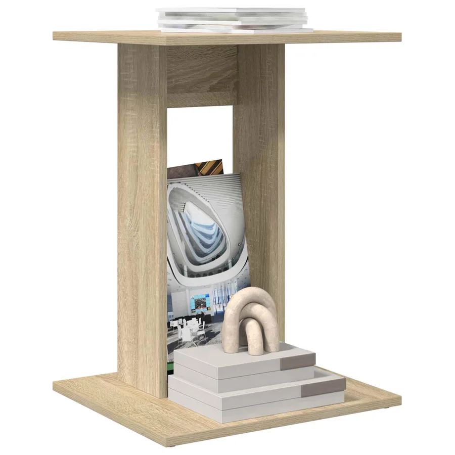 Table d'appoint Chêne Sonoma 45 x 40 x 62,5 cm - 3
