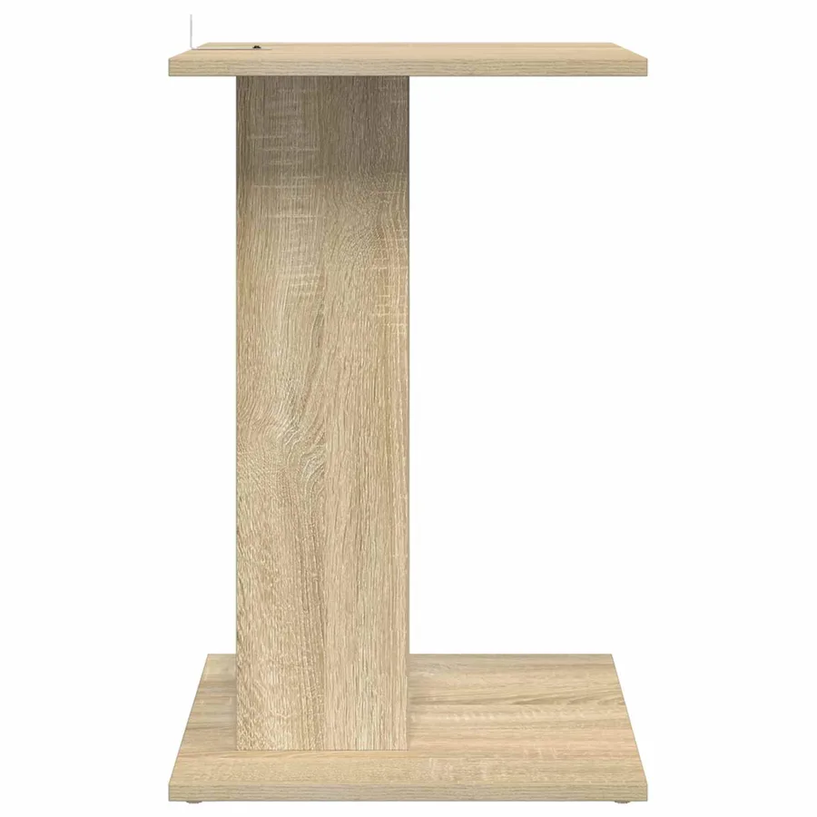 Table d'appoint Chêne Sonoma 45 x 40 x 62,5 cm - 6