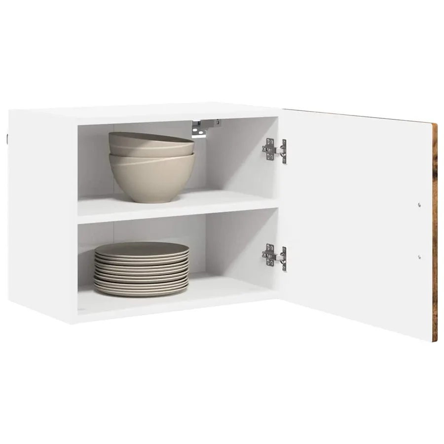 Meuble mural PORTO Bois ancien 50 x 31 x 40 cm - 3