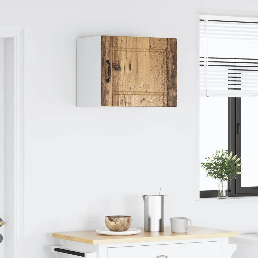 Meuble mural PORTO Bois ancien 50 x 31 x 40 cm - 4