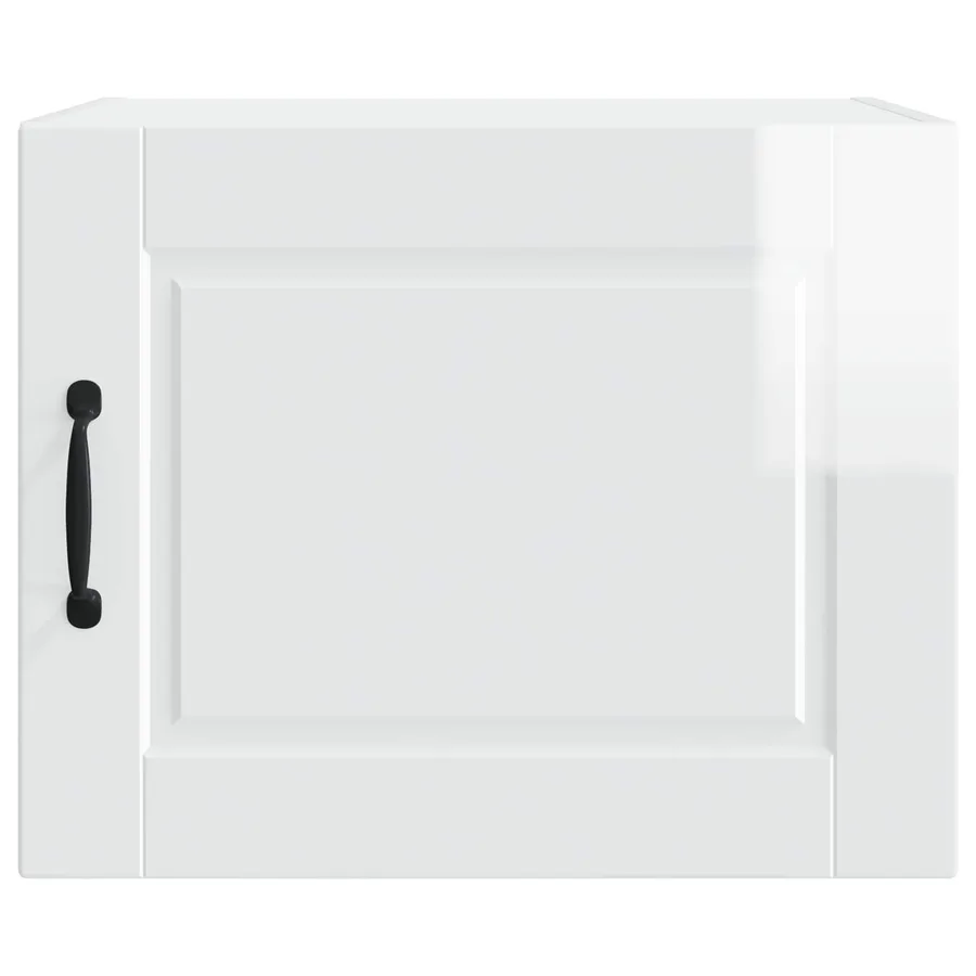 Meuble mural PORTO 2 pcs Blanc brillant 50 x 31 x 40 cm - 6