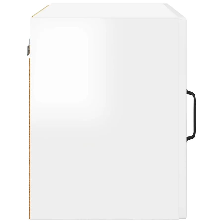 Meuble mural PORTO 2 pcs Blanc brillant 50 x 31 x 40 cm - 7