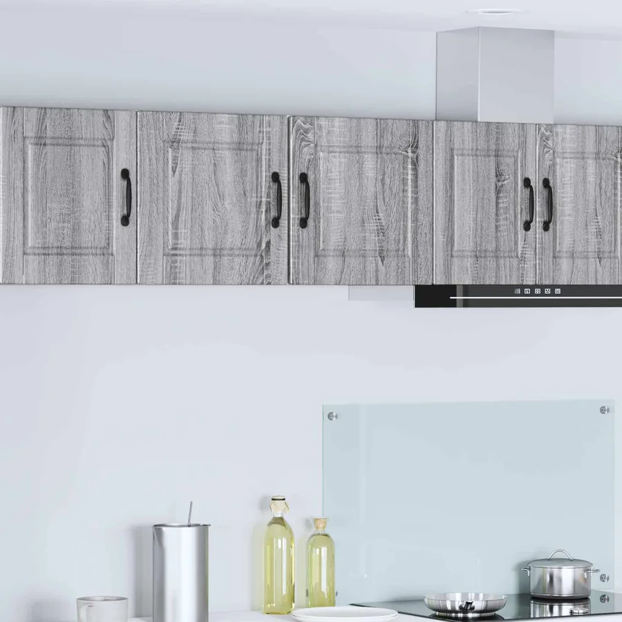 Meuble mural PORTO Gris Sonoma 40 x 31 x 40 cm