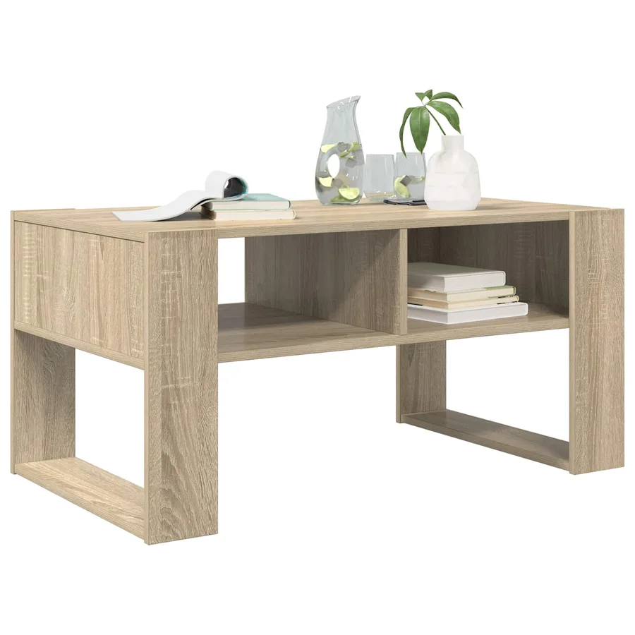 Table basse Chêne Sonoma 92 x 53 x 45 cm Bois d'ingénierie - 3