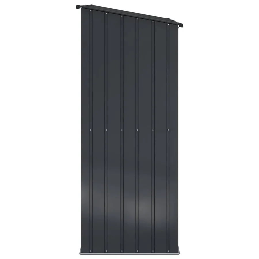 Cabanons de jardin Anthracite 203 x 85,5 x 200 cm Métал - 7