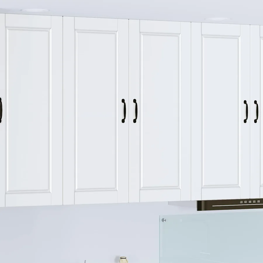 Meuble mural PORTO Blanc 80 x 31 x 100 cm Bois d'ingénierie