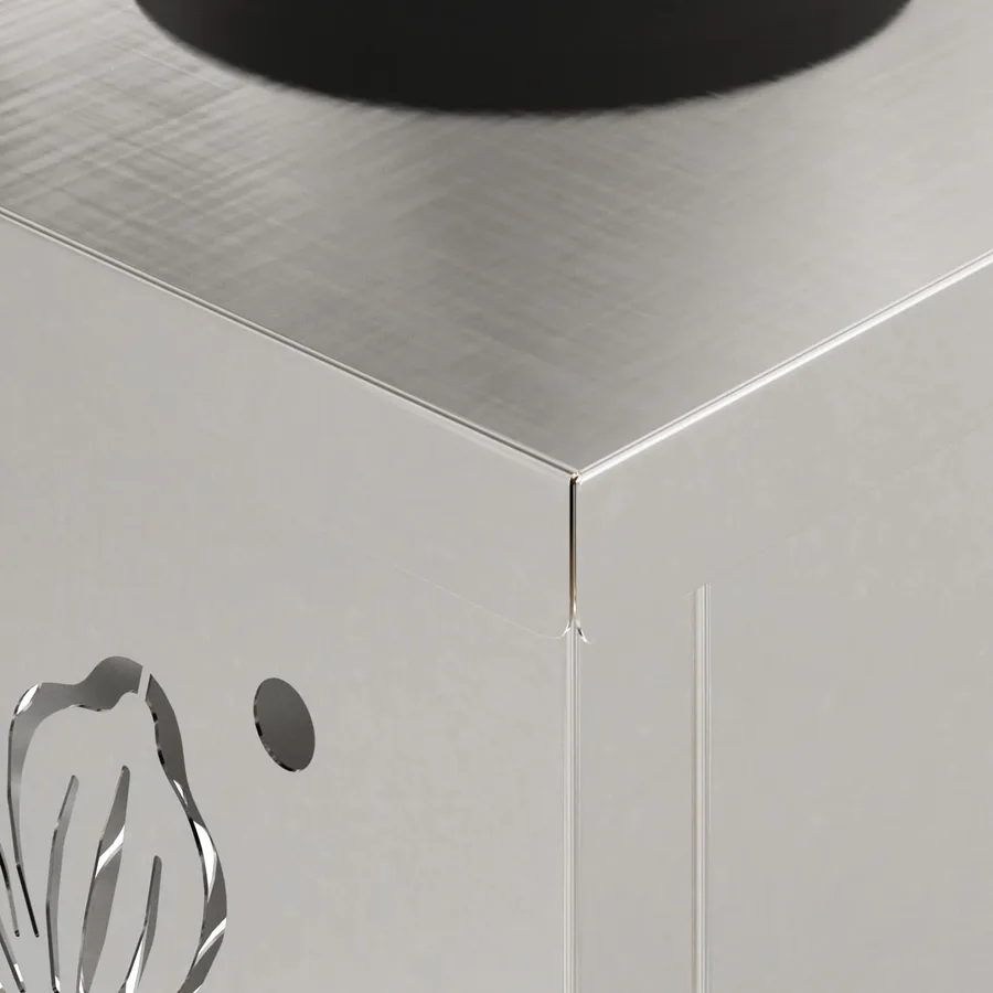 Lumière de chemin LED solaire 2 pcs Blanc chaud 18 x 18 x 50 cm - 8