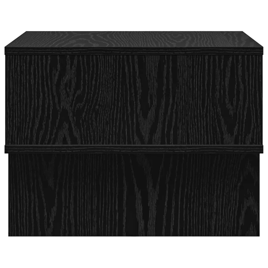 Table basse Chêne noir 48 x 46 x 35 cm Bois d'ingénierie - 6