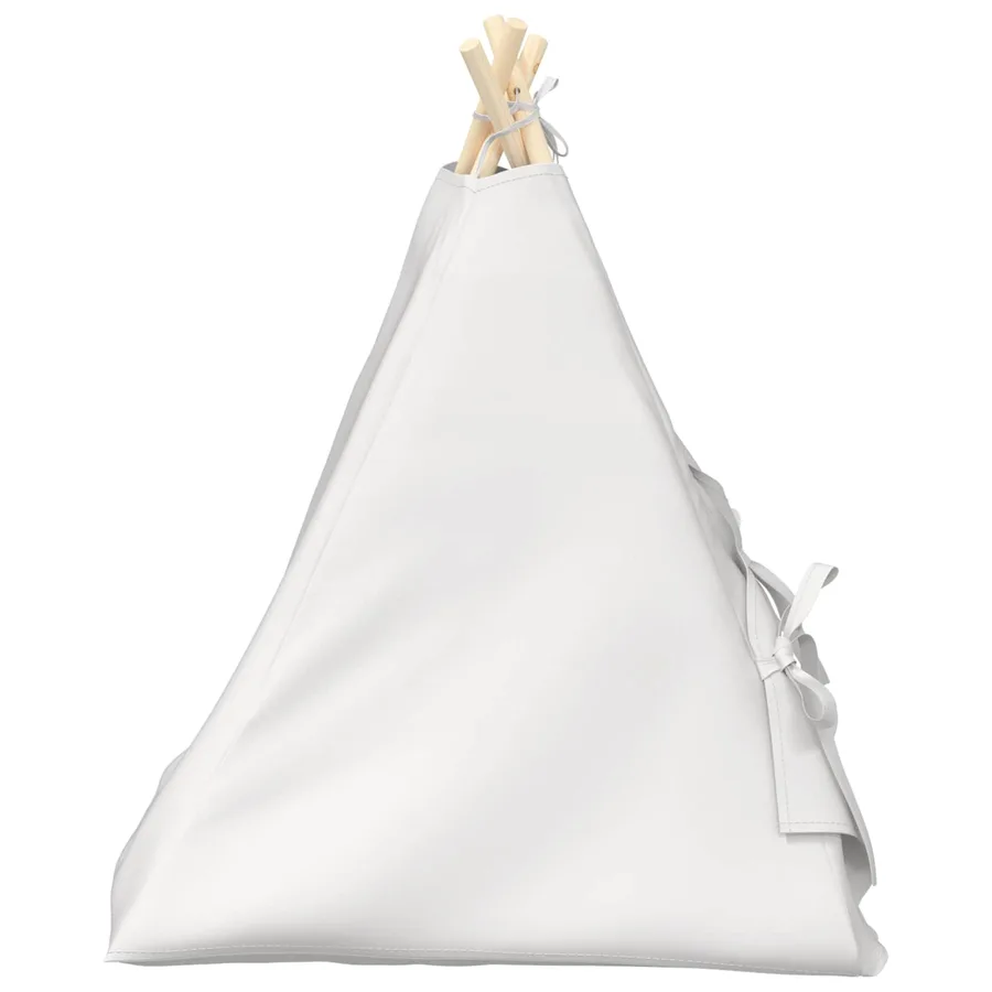 Teepee pour animaux de compagnie avec coussin 60 x 60 x 70 cm - 6
