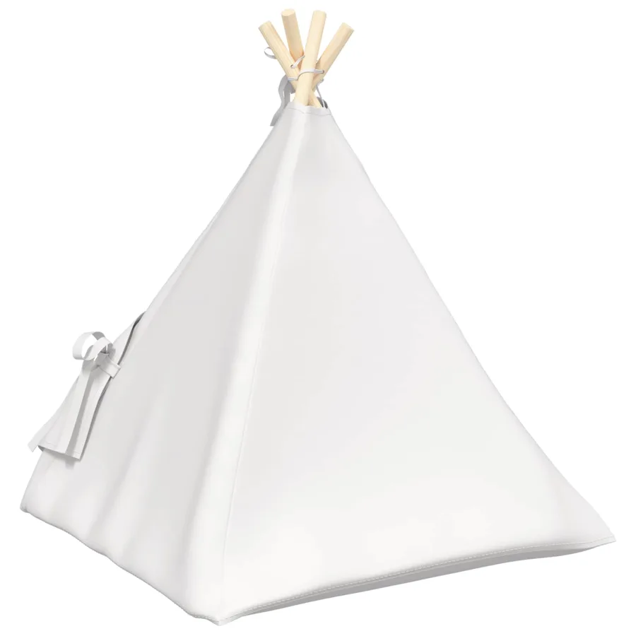 Teepee pour animaux de compagnie avec coussin 60 x 60 x 70 cm - 7