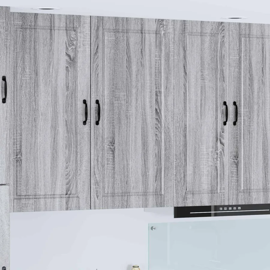Meuble mural PORTO Gris Sonoma 50 x 31 x 100 cm