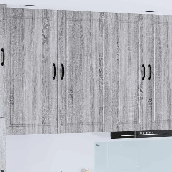 Meuble mural PORTO Gris Sonoma 50 x 31 x 100 cm