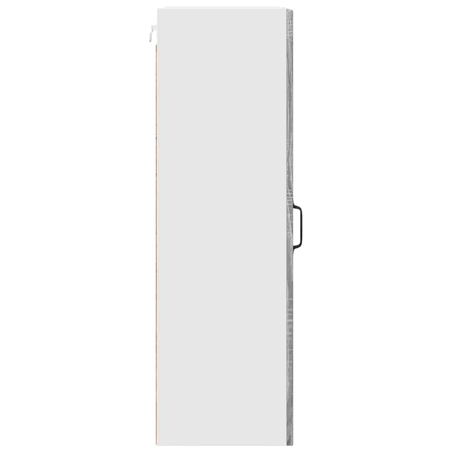 Meuble mural PORTO Gris Sonoma 50 x 31 x 100 cm - 7