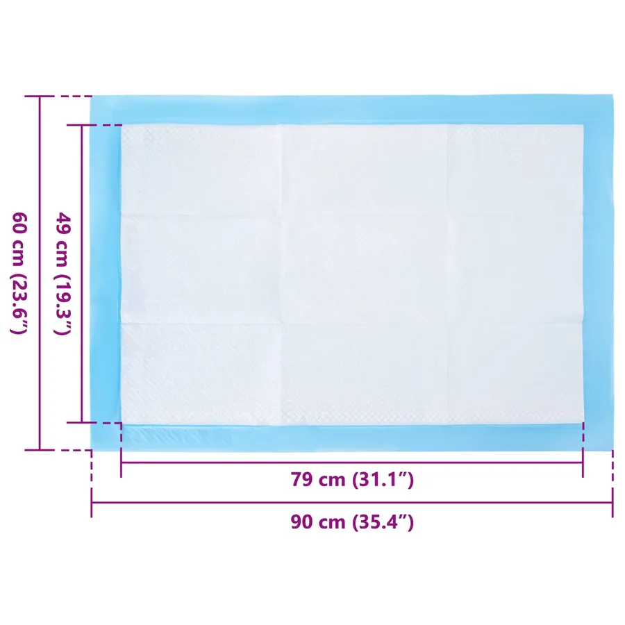 Tapis d'entraînement pour animaux en tissu non tissé 50 pcs - 9