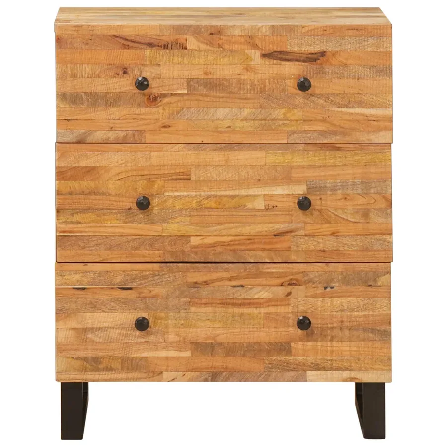 Buffet de Rangement Marron 60 x 33 x 75 cm - 3