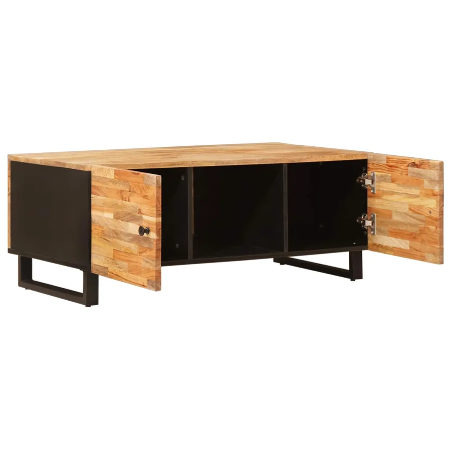 Table basse Marron 100 x 54 x 40 cm Bois de mangue massif - 2