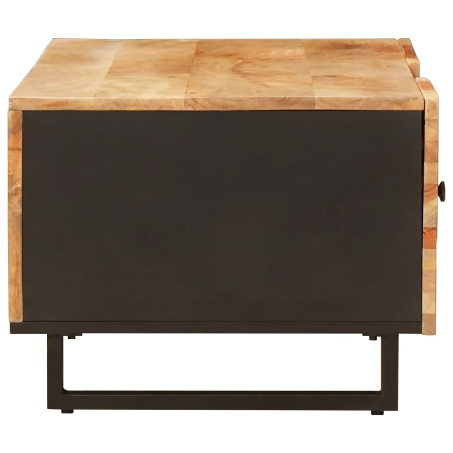 Table basse Marron 100 x 54 x 40 cm Bois de mangue massif - 4