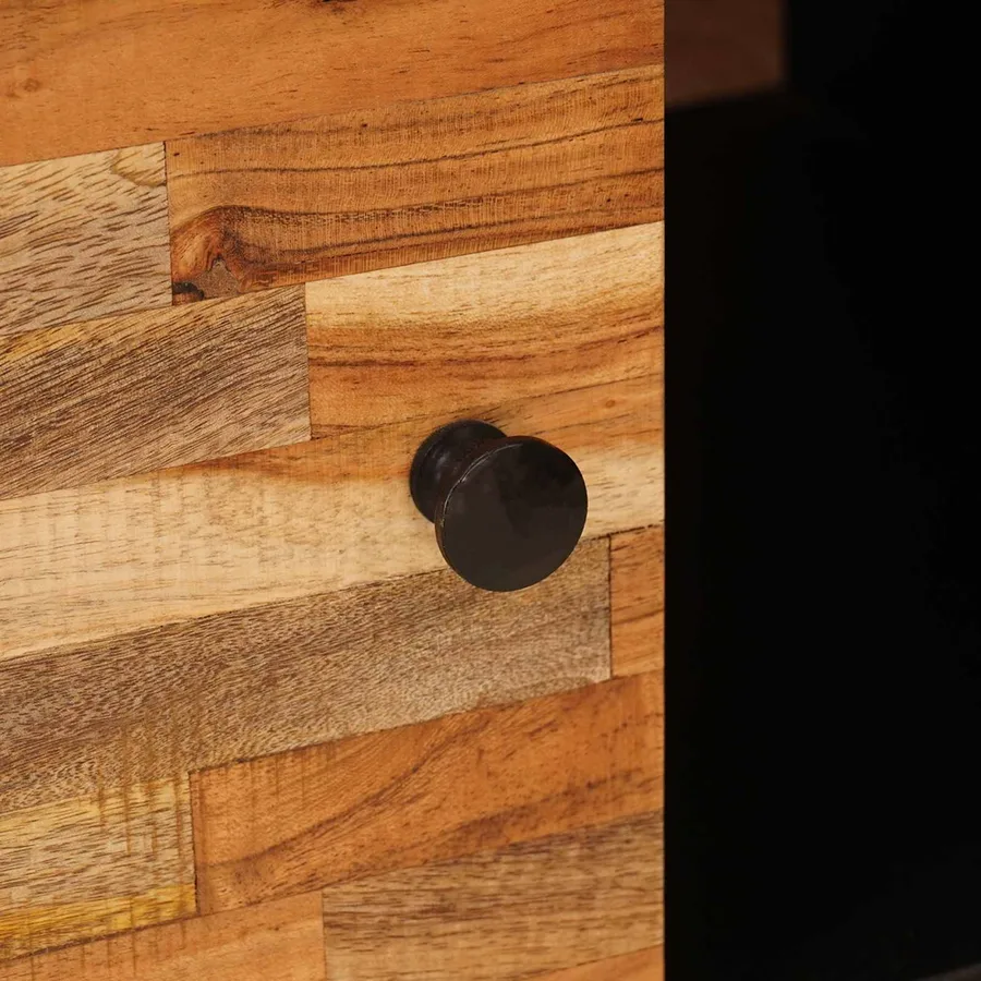Table basse Marron 100 x 54 x 40 cm Bois de mangue massif - 7