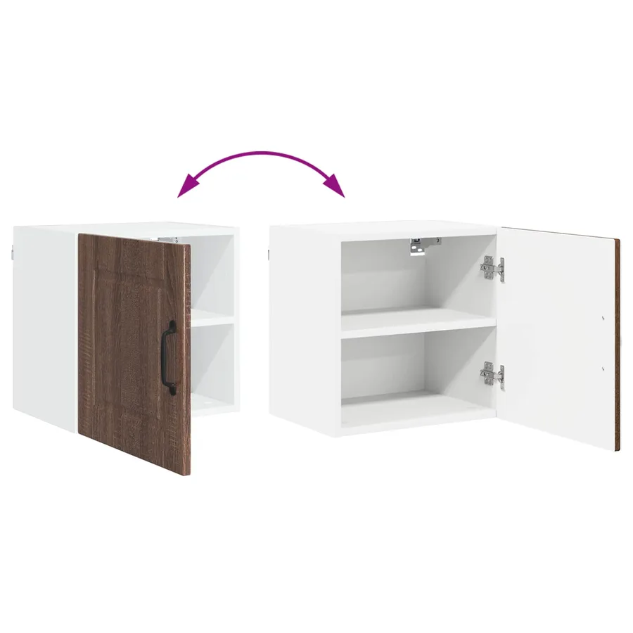 Meuble mural PORTO 2 pcs Chêne brun 40 x 31 x 40 cm - 12