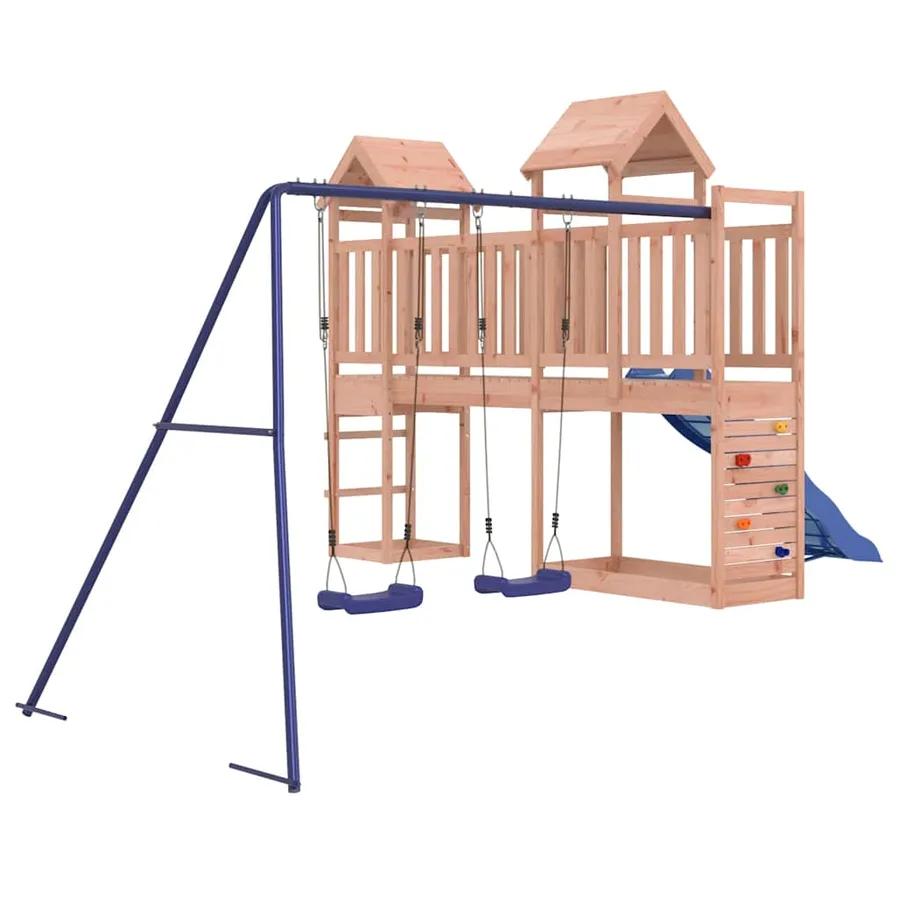 Aire de jeux d'extérieur bois massif de douglas - 2