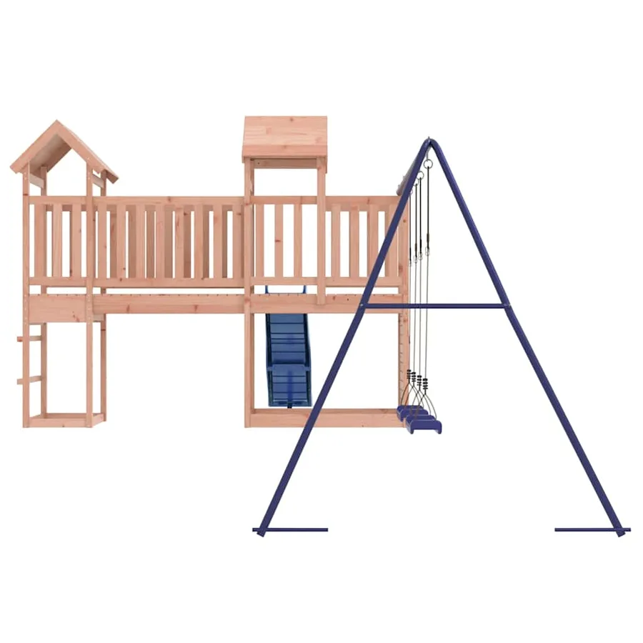 Aire de jeux d'extérieur bois massif de douglas - 5