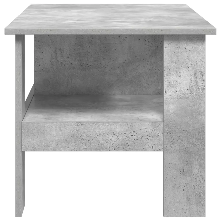 Table basse Gris béton 90 x 50 x 45 cm Bois d'ingénierie - 6
