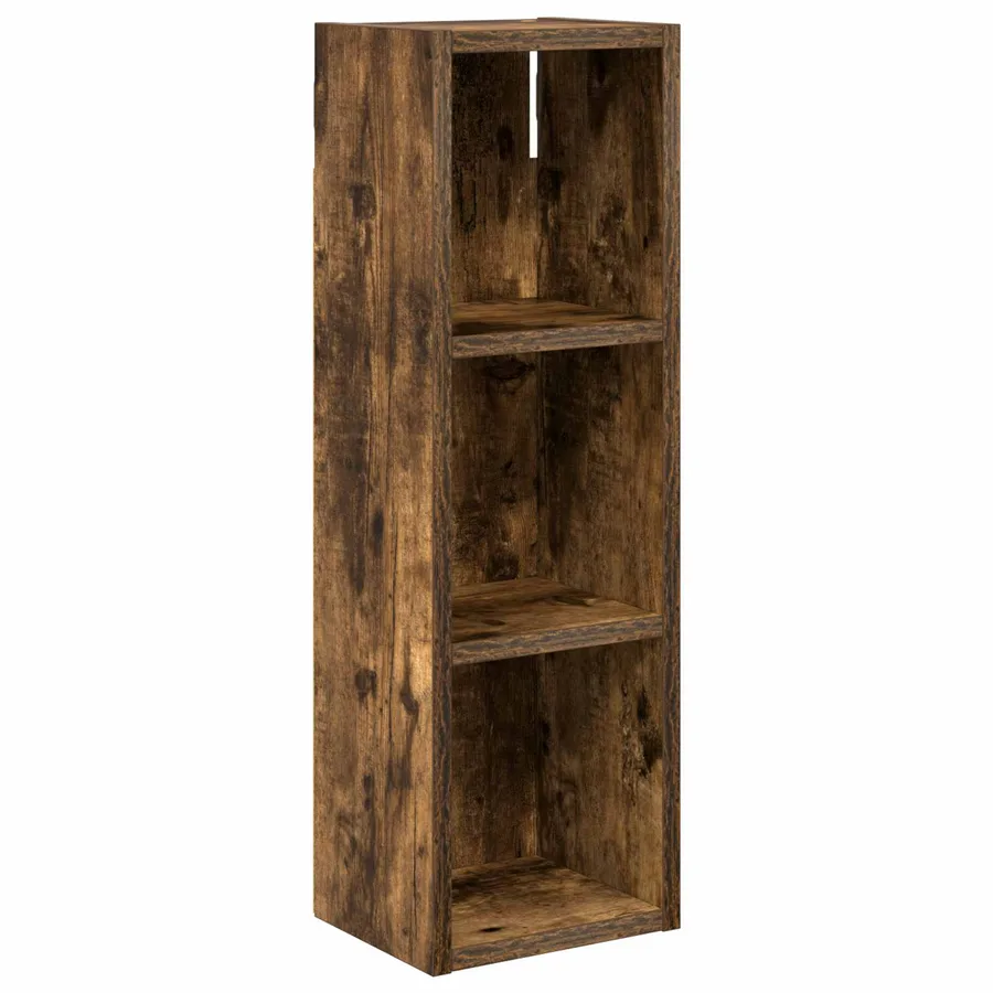 Armoire murale de salle de bain Chêne Fumé 20 x 16 x 62,5 cm - 2