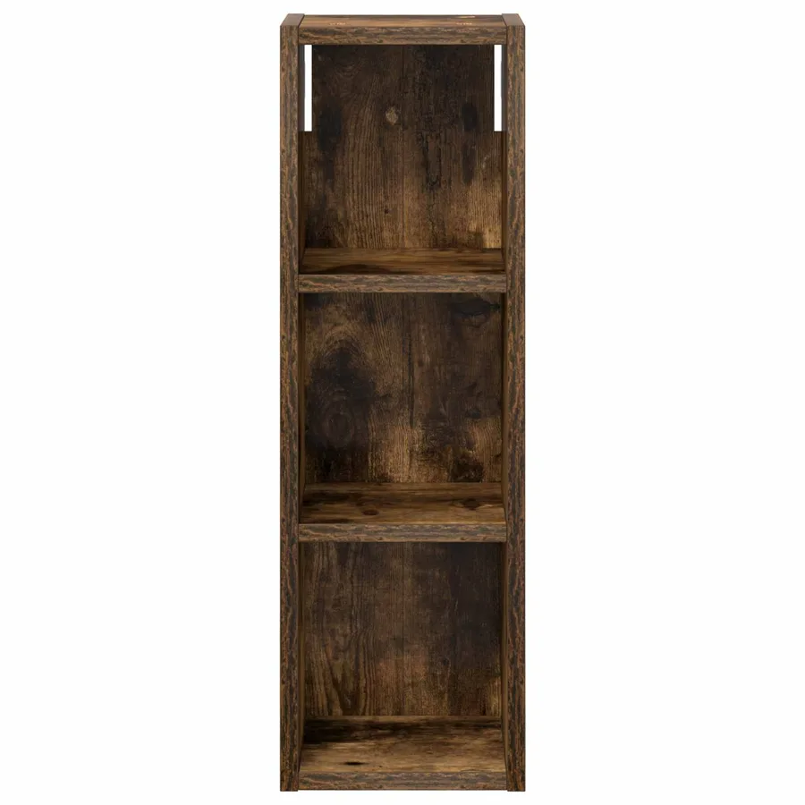 Armoire murale de salle de bain Chêne Fumé 20 x 16 x 62,5 cm - 6