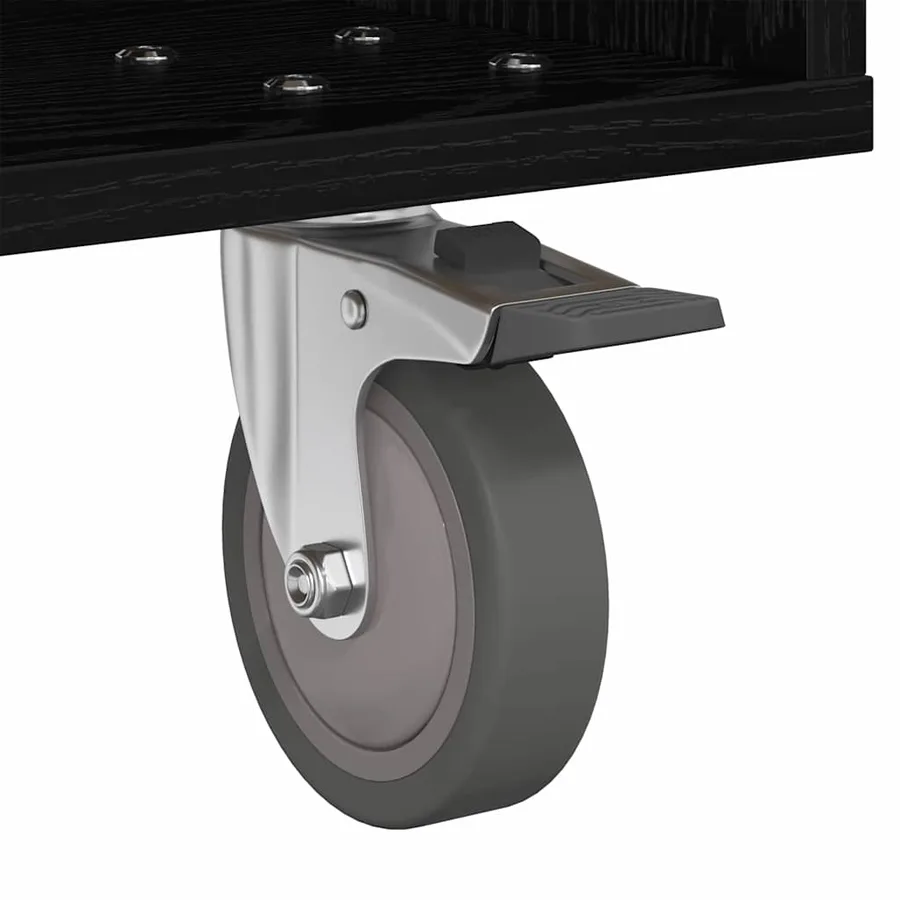 Table de chevet 2 pcs Chêne noir 40,5 x 40 x 48 cm - 11
