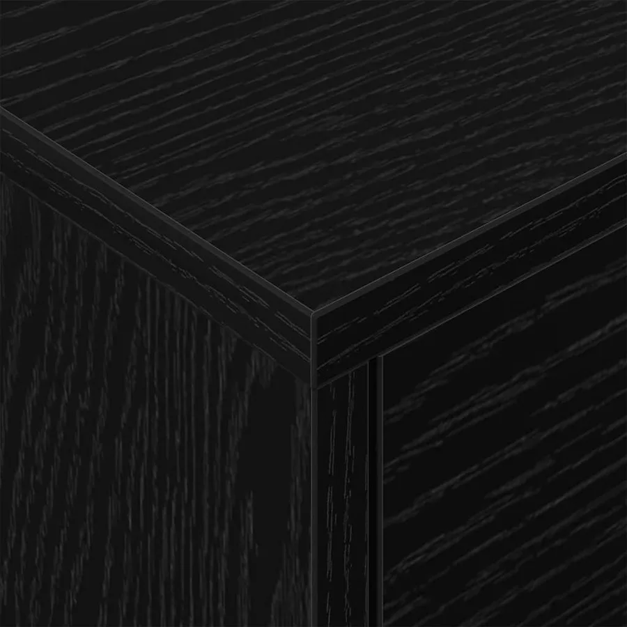 Table de chevet 2 pcs Chêne noir 40,5 x 40 x 48 cm - 8