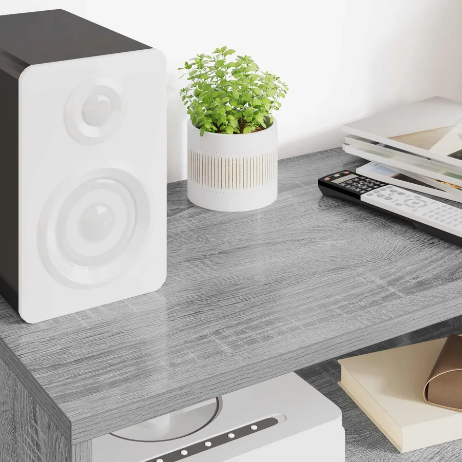 Meuble TV Gris Sonoma 60 x 35 x 40 cm Bois d'ingénierie - 4