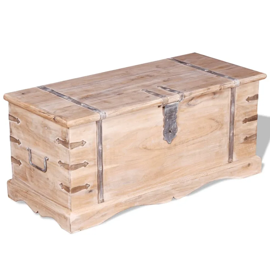 Coffre de rangement Bois d'Acacia