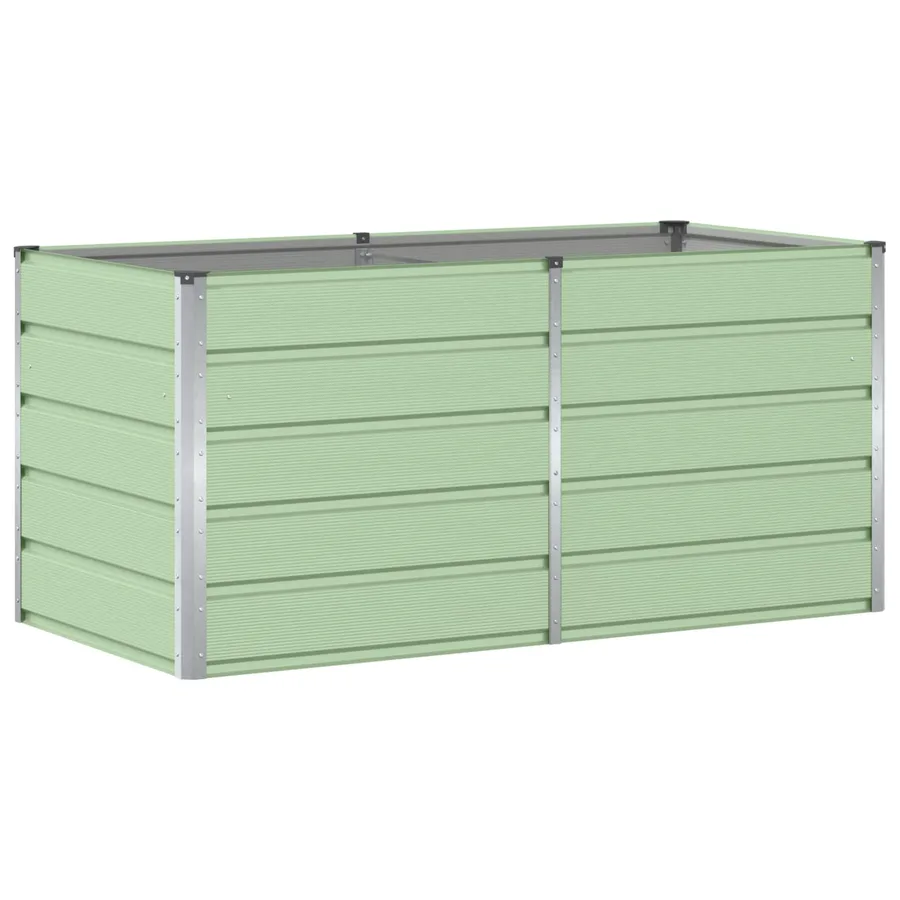Jardinière Vert 160 x 80 x 75 cm Acier - 2
