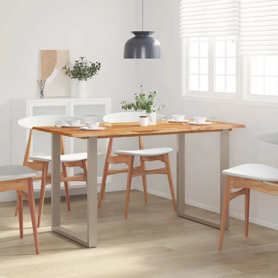 Table de salle à manger 140x70x76 cm Bois d'acacia solide