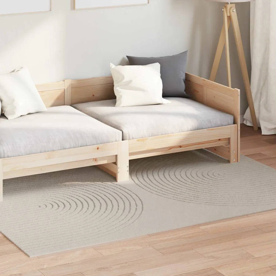 Tapis de surface GALATI Crème 200 x 140 cm Polyester - 3