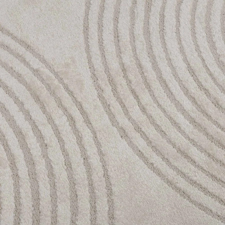Tapis de surface GALATI Crème 280 x 200 cm Polyester - 7